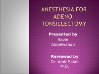 Anesthesia for Adenotonsillectomy (1).pdf